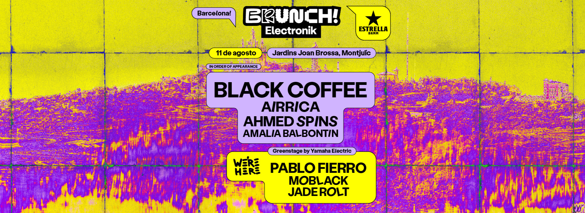 BRUNCH ELECTRONIK BARCELONA #BLACK COFFEE
