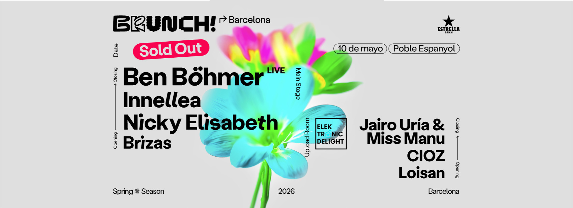 Brunch Electronik Barcelona 10.05
