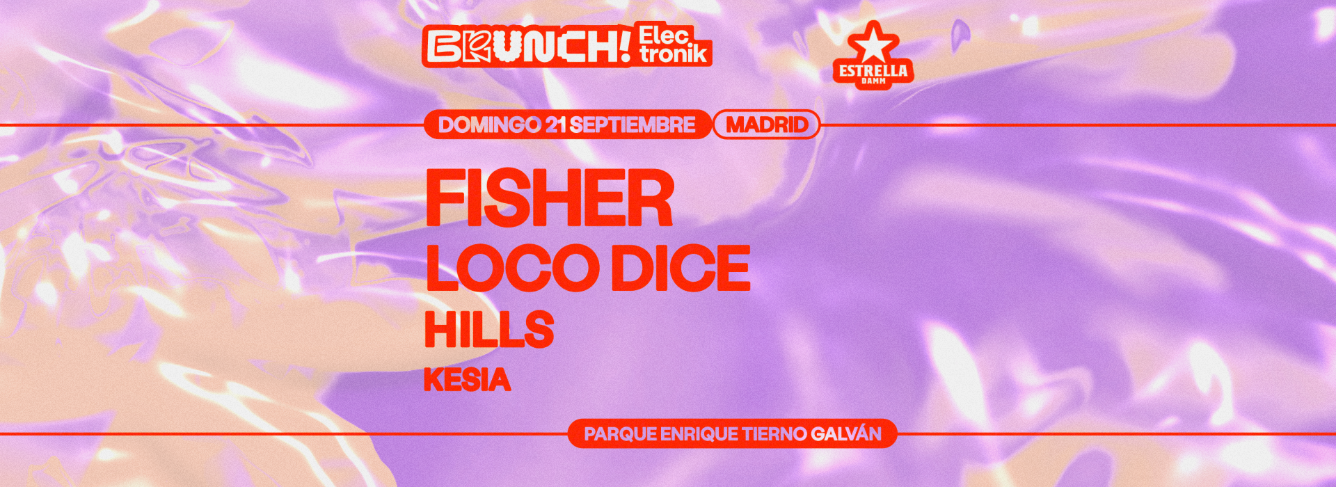 Brunch Electronik Madrid: FISHER, Loco Dice, Hills & Kesia