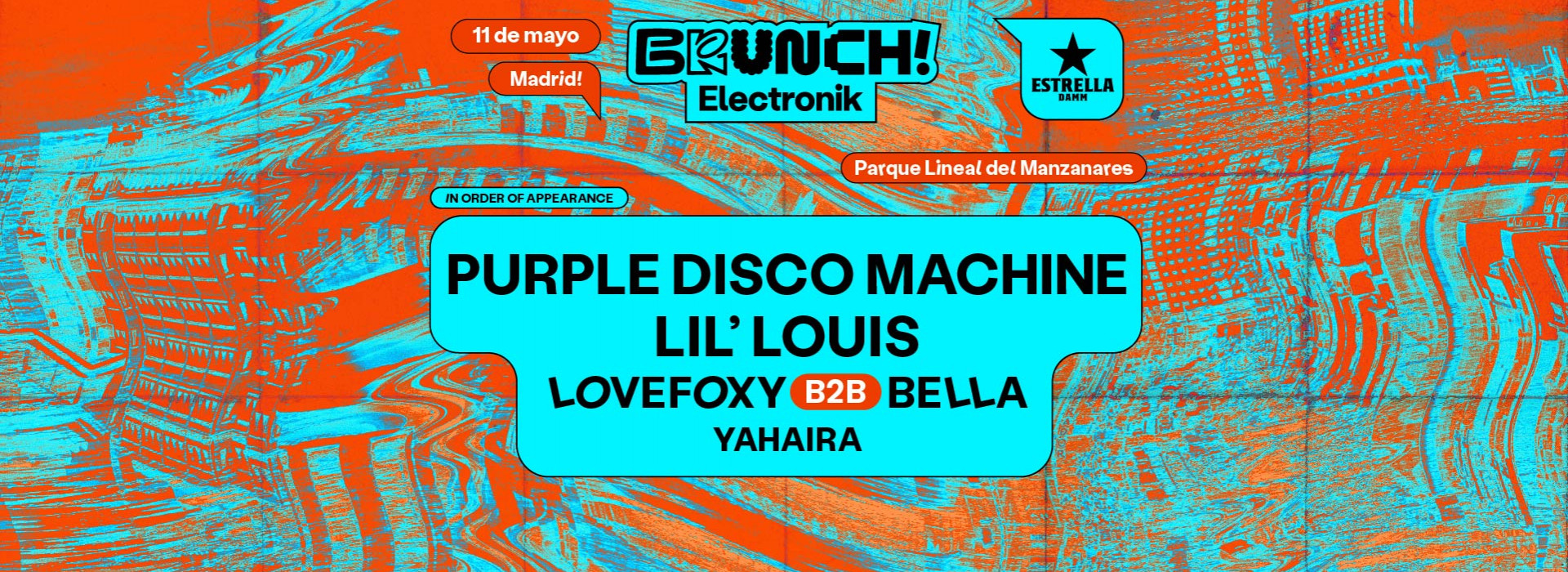 Brunch Electronik Madrid #2: Purple Disco Machine, Lil' Louis y más