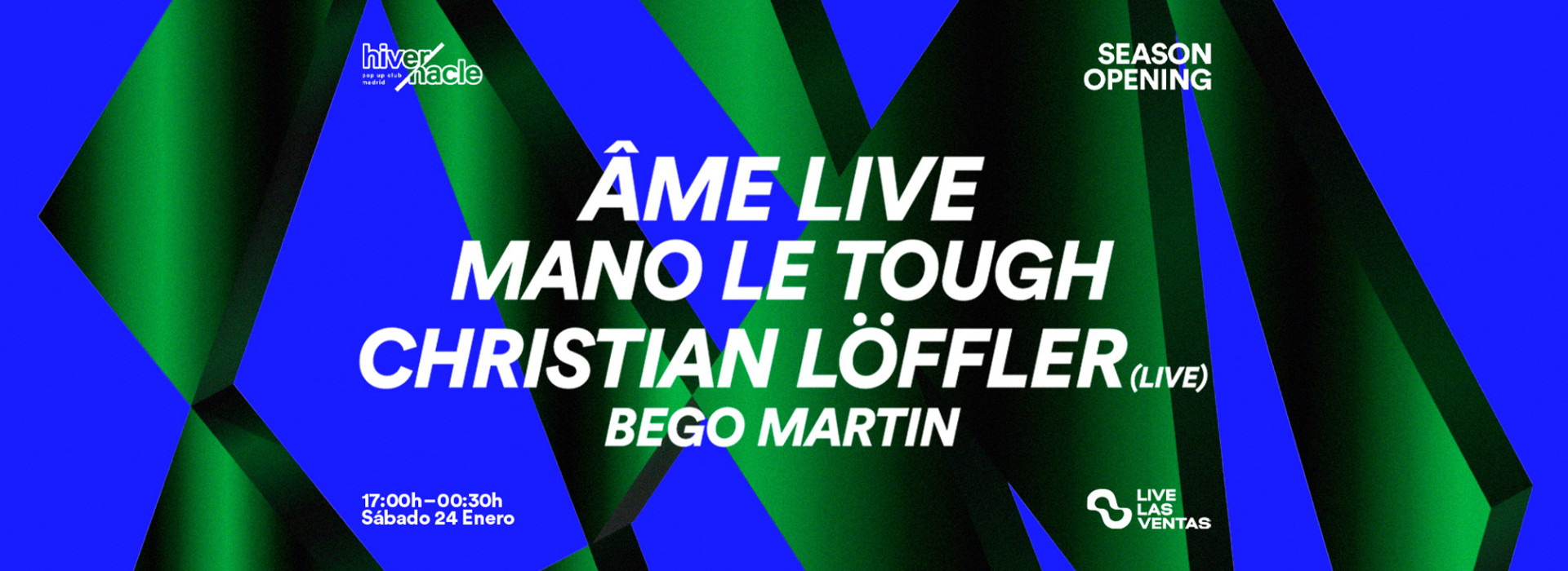 Hivernacle Madrid Season Opening 24.01