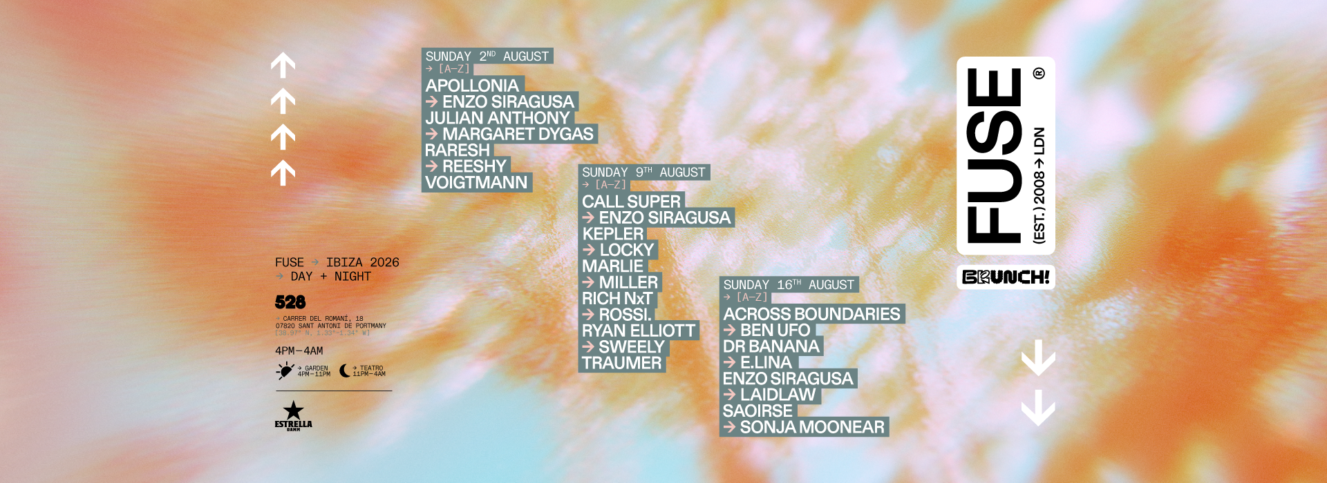 FUSE x Brunch Ibiza