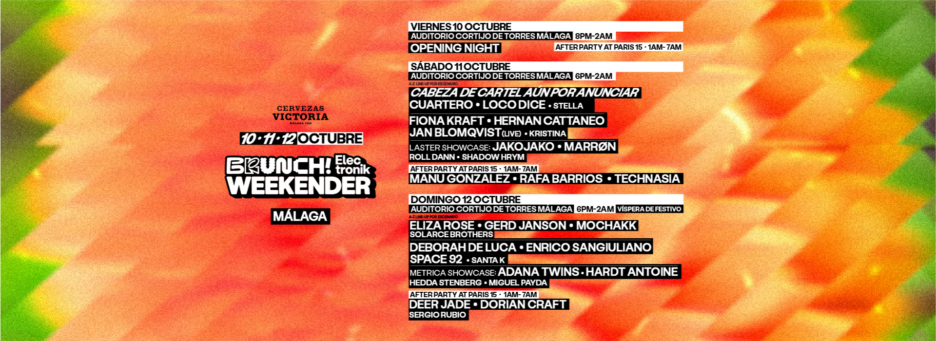 Brunch Electronik Weekender