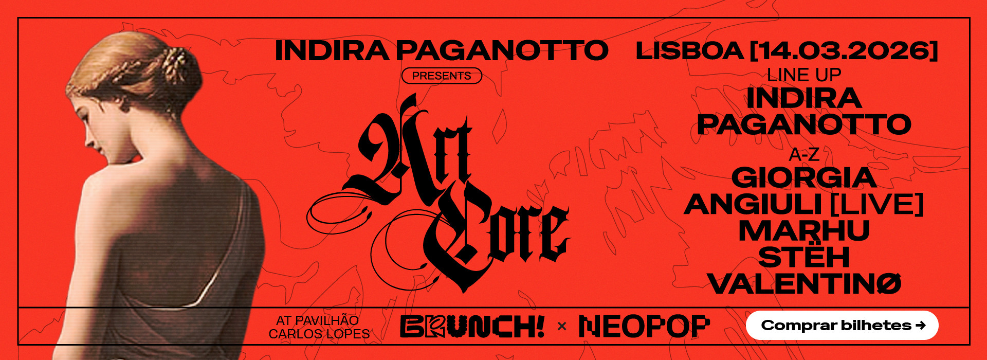 Indira Paganotto presents: ARTCORE