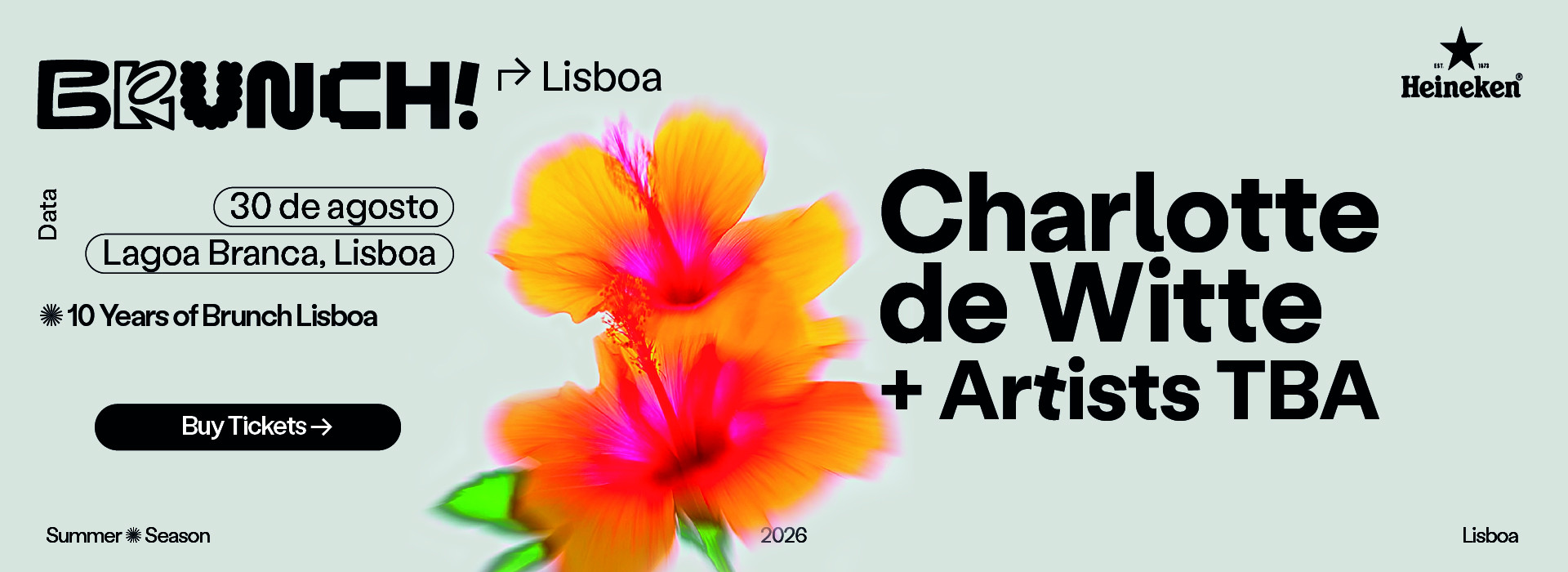 BRUNCH ELECTRONIK LISBOA #5 Charlotte de Witte, + Artists TBA