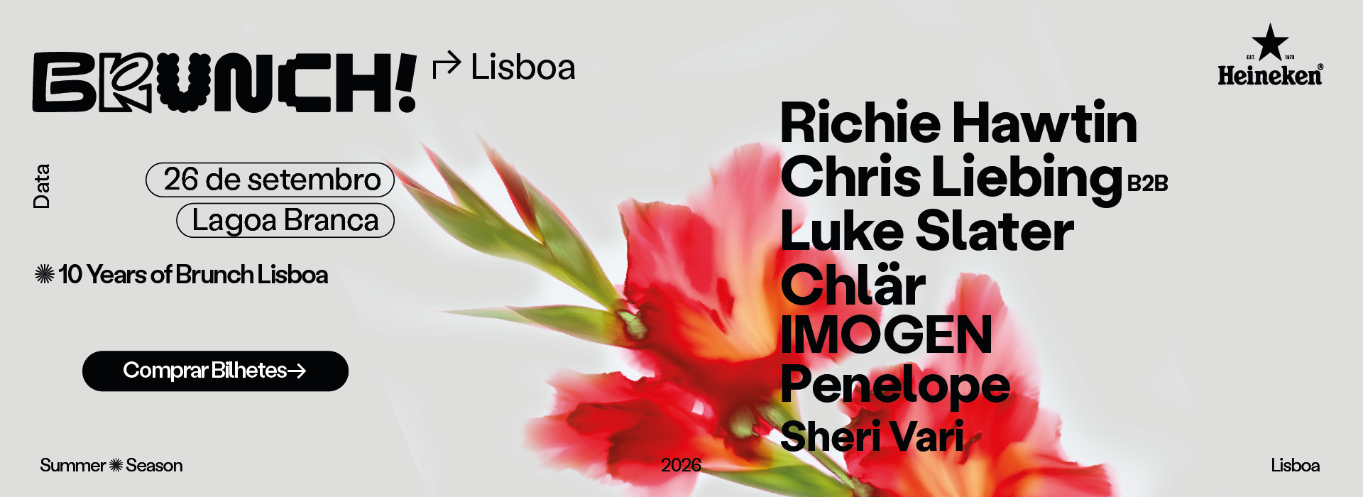 BRUNCH ELECTRONIK LISBOA 2026 #8: CLOSING - ARTISTS TBA