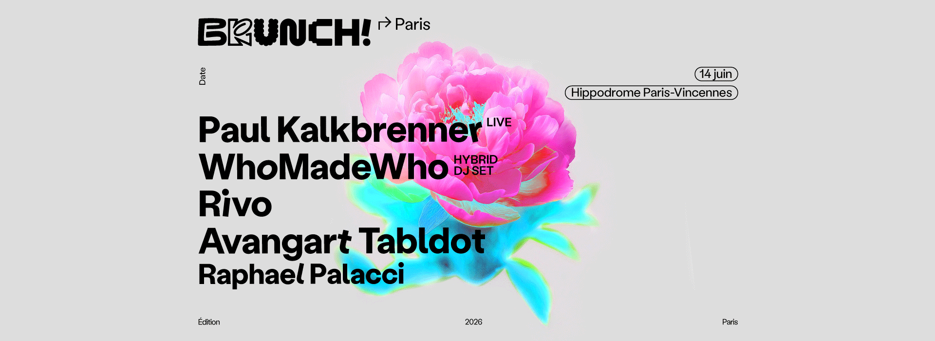 Brunch Electronik Paris